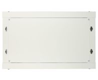 Extralink Szafka wisząca rack 6U 600x450 szara z metalowymi drzwiami EX.12998 - 489286 - zdjęcie 4